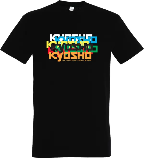 Kyosho 25 Multiblack t -shirt - 3xl