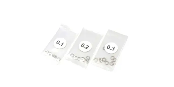 Shims 3.175mm (0.1-0.2-0.3) (10 Each) for 540 Motor & Kingpin