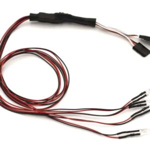 Eclairage Led Light Unit diam.5 - L=400 - 2 Claires Halogen/2 Rouge
