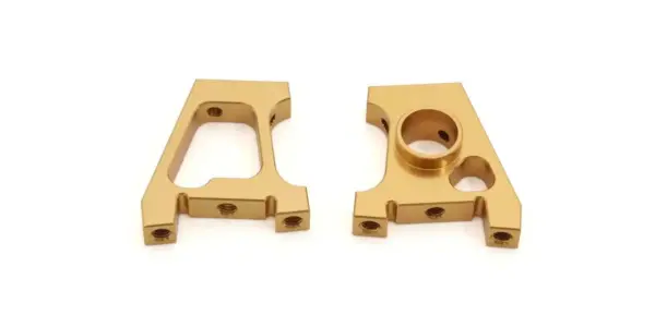 Front Axle Mount Set Kyosho EP Fantom 4WD (2) Gold