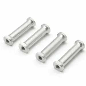 Silver hood studs (4) Kyosho EP Plazma MK3 2WD