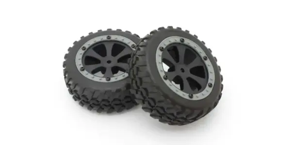 Pre-Glued Tires Kyosho Ez Series Sandmaster 1:10 Ep (2)