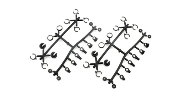 Damper Plastic Parts & O-Ring Set TC FAZER 2.0 Kyosho