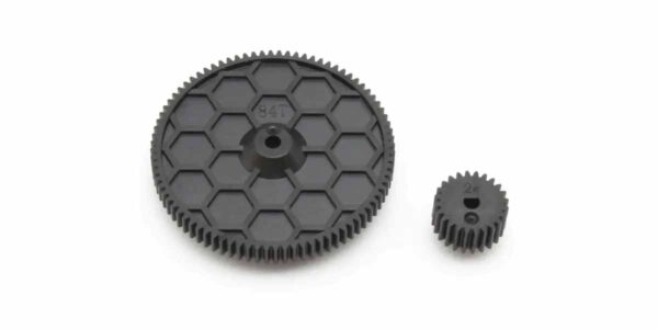 Couronne 84 Dents/Pignon Moteur 24 Dents Kyosho Fazer Fzd2 (48dp)