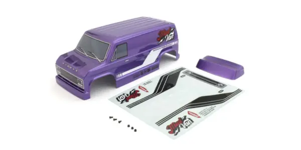 Body Shell Set Kyosho Madvan - T2 Purple