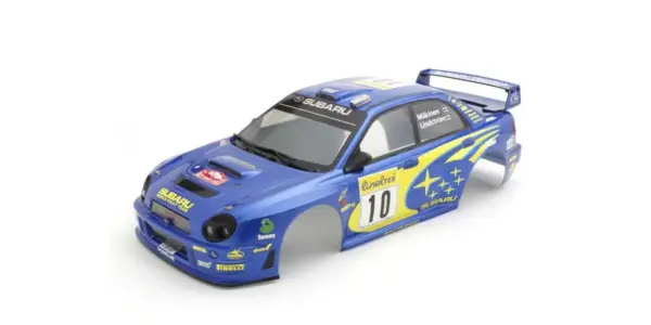 Kyosho Fazer Fz02-R 1:10 Subaru Impreza WRC 2002 Rally Clear Body Set