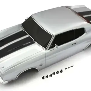 FAZER BODY 1:10 FZ02L Chevy Chevelle R SS454LS6 - Silver