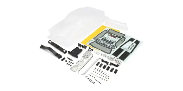 Kyosho Fazer Fz02 1:10 Chevy Chevelle Sc Ve 1970 (L) Clear Body Set