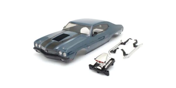 Carrosserie Fazer 1:10 Fz02l Chevy Chevelle Sc Ve 1970 Dark Blue