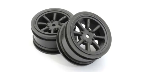Kyosho 1:10 Wheel M8s Watanabe Black Metallic (2)