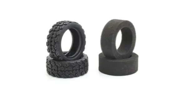 Rally Medium Tires 1:10 Kyosho Fazer Fz02-R (2)
