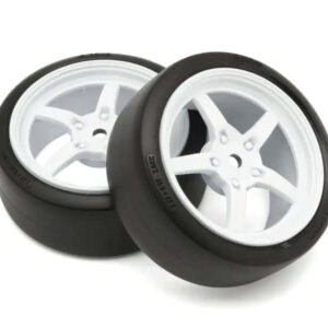 Pneus Montes-Colles 5 Spoke White 1:10 Fazer 2.0 (2) Rallye