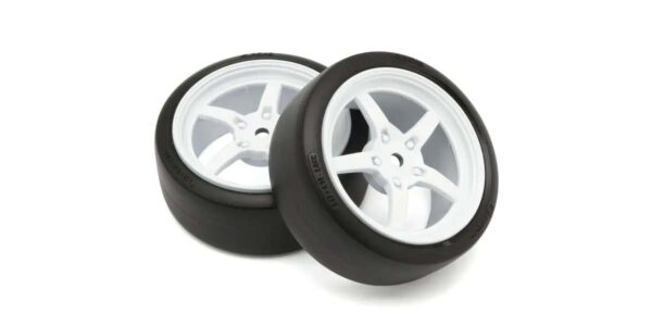 Pneus Montes-Colles 5 Spoke White 1:10 Fazer 2.0 (2) Rallye