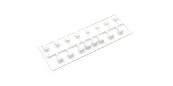 Bagues De Suspension Kyosho Inferno Mp10 - Blanches