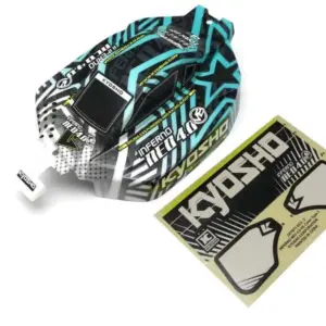 KYOSHO BODY 1: 8 Inferno Neo 4.0 VE Type.2 (White/Gren)