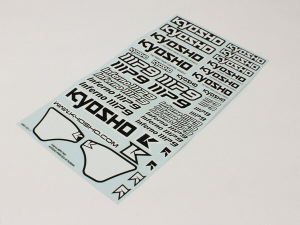 Kyosho Inferno MP9 TKI4 sticker sheet