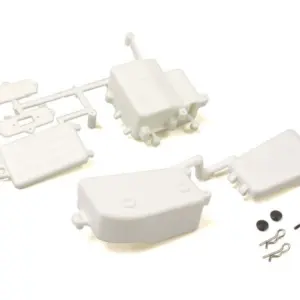 Receiver box & amp; Kyosho Inferno MP9 -MP10 Battery - White