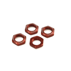 Ecrous De Roue Canneles Kyosho Inferno 1:8 (4) Rouge
