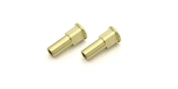 Brass Front Hub Carrier Spacer Set Inferno Mp10 - 1 Deg