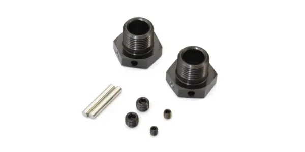 Kyosho Inferno MP9-MP10 MP11 Wheel Hub (2) Gun Metal