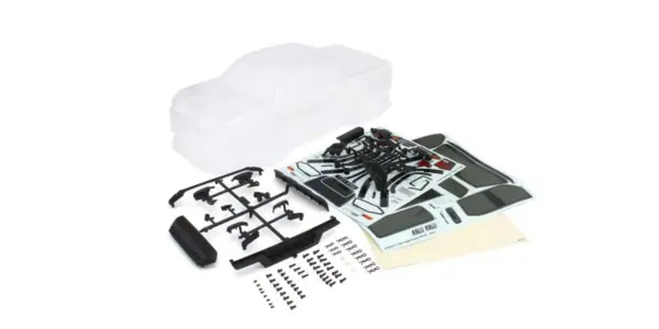 Body Shell Set Kyosho Toyota Tacoma TRD Pro 2021 KB010 - Clear