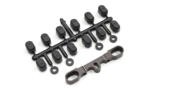 Cale Alu Posterieure Arr Zx7 - Gun Metal