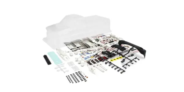 Clear Body Shell Set Kyosho Usa-1 1:8 Monster Truck