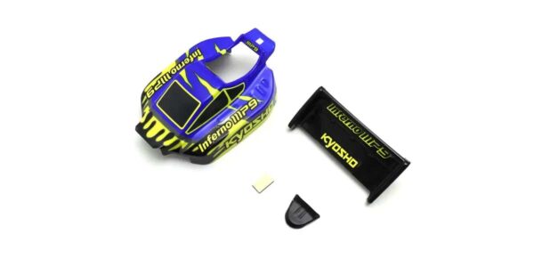 Carrosserie Inferno Mp9 Mini-Z Buggy (Bleue & Jaune)