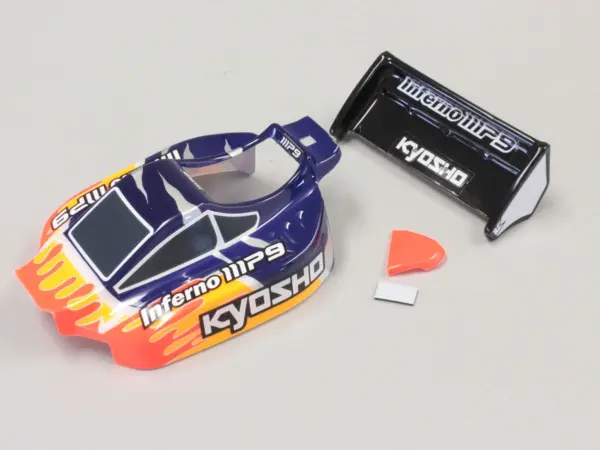 Clear Kyosho Mini-Z Buggy Inferno Mp9 Tki3 Body Set