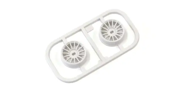 Wheel Set Kyosho Mini-Z Awd Narrow 1.5 Offset (2) White