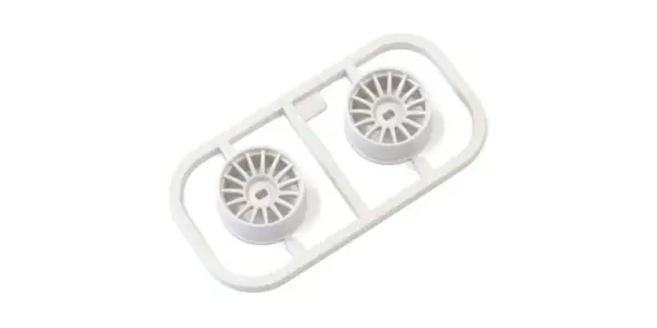 Wheel Set Kyosho Mini-Z AWD Wide 1 Offset (2) White