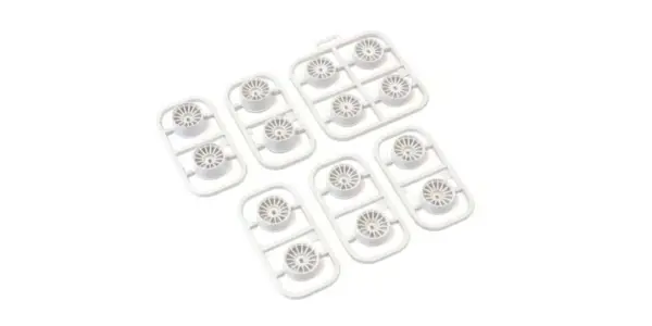 Wheel Set Mini-Z Awd Multi Offset White Kyosho