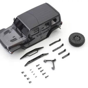 CAROSSERIE JEEP WRANGLER RUBICON GREY Mini-Z 4x4 MX01