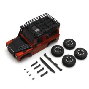 Carrosserie Land Rover Defender 90 Adventure Orange Mini-Z 4x4 Mx01