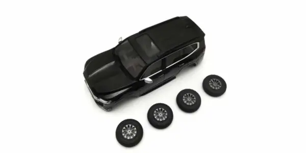 Bodyshell Toyota Land Cruiser 300 Black Mini-Z 4X4 MX01