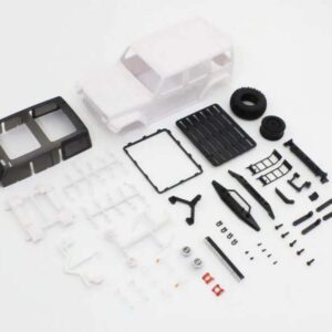 Carrosserie Jeep Wrangler Rubicon Acc Mini-Z 4x4 Mx01 (A Peindre)