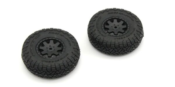 Pneus Montes-Colles (2) Toyota 4runner Kyosho Mini-Z 4x4 Mx01