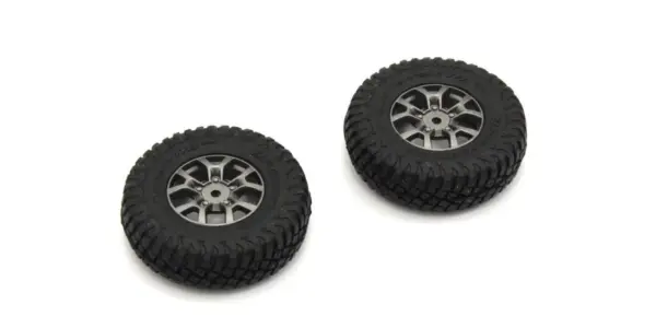 Pre-Glued Tires (2) Suzuki Jimny Mini-Z 4x4 Mx01 - Heavy Weight