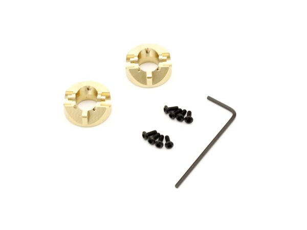 Entretoises De Porte-Fusees Avant Mini-Z 4x4 Mx01 (2) - Laiton