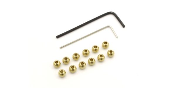 Rotules 4,8mm Mini-Z 4x4 Mx01 (12) - Laiton
