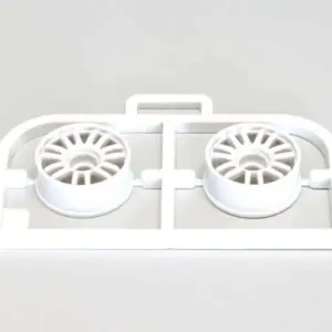 RE30 kyosho mini-z rims mr03 and derocutors 0 (2) white