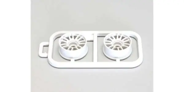 Wheels Set Re30 Kyosho Mini-Z Mr03 Narrow-Offset 1.0 (2) White
