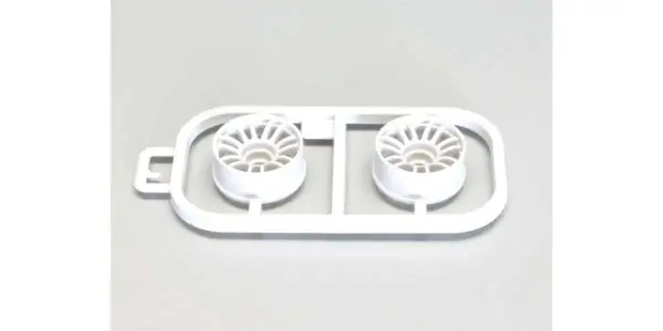 Wheels Set Re30 Kyosho Mini-Z Mr03 Narrow-Offset 2.5 (2) White