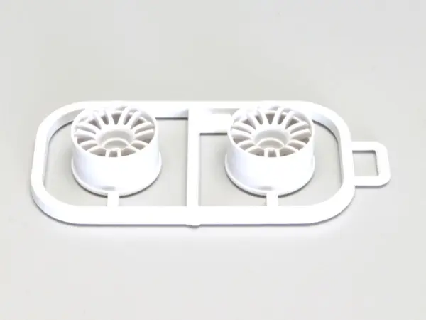 Wheels Set Kyosho Mini-Z Mr03 Wide-Offset -1.0 (2) White