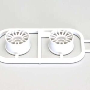Jantes Re30 Kyosho Mini-Z Mr03 Larges-Deport 1.0 (2) Blanches