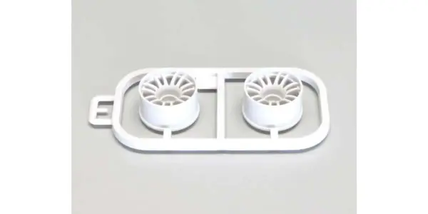 Wheels Set RE30 Kyosho Mini-Z MR03 Wide-Offset 2.0 (2) White