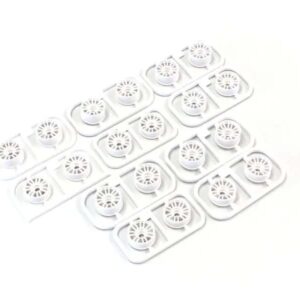 Jantes Kyosho Mini-Z Mr03 Multi-Offset Rays Re30 Blanches