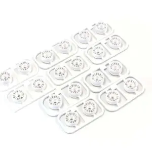 Kyosho Mini-Z MR03 rims Multi-Offset Rays Re30 White