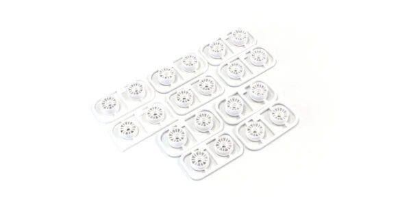 Jantes Kyosho Mini-Z Mr03 Multi-Offset Rays Re30 Blanches