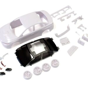Carrosserie Mitsubishi Lancer Evox Mini-Z + Jantes 4wd (A Peindre)